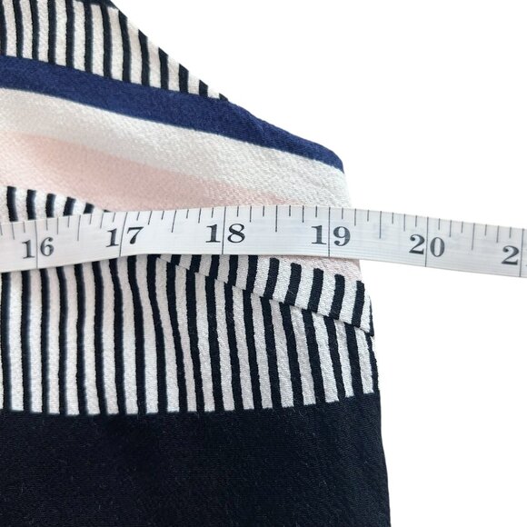 KATE SPADE Bay Stripe double Layered Tank Top Large - Picture 8 of 10